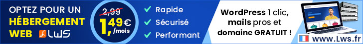 Offre Hébergement Web LWS - Rapide et Sécurisé